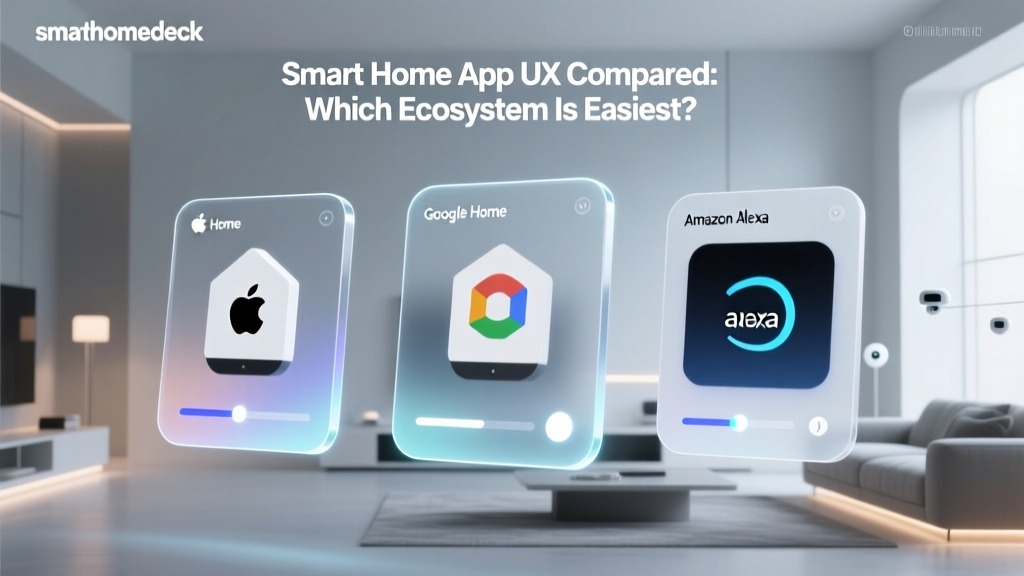 Smart Home App UX Compared: Which Ecosystem Is Easiest?