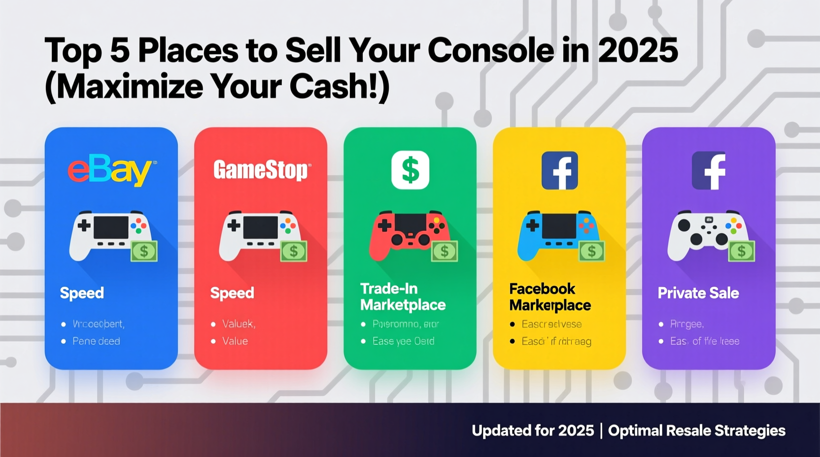 best place to sell consoles