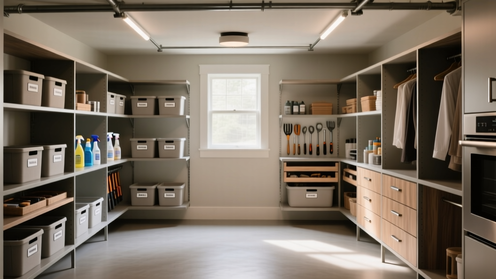 Basement Utility Shelf Comparison: Metal Wire vs. Powder-...