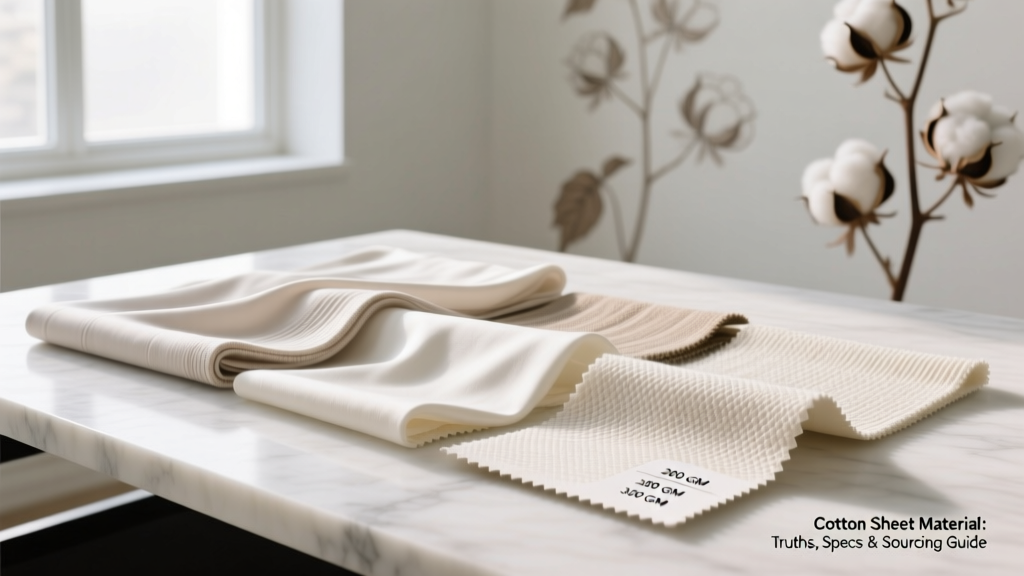 Cotton Sheet Material: Truths, Specs & Sourcing Guide
