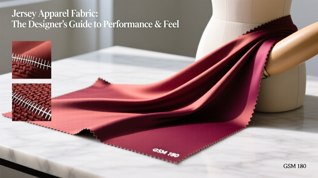 Jersey Apparel Fabric: The Designer’s Guide to Performance & Feel