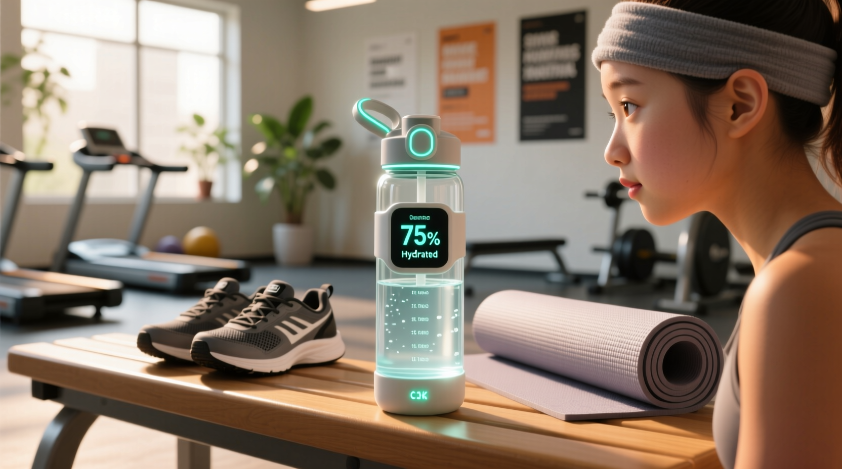 is a hydration tracker bottle worth the extra cost for fitness newbies