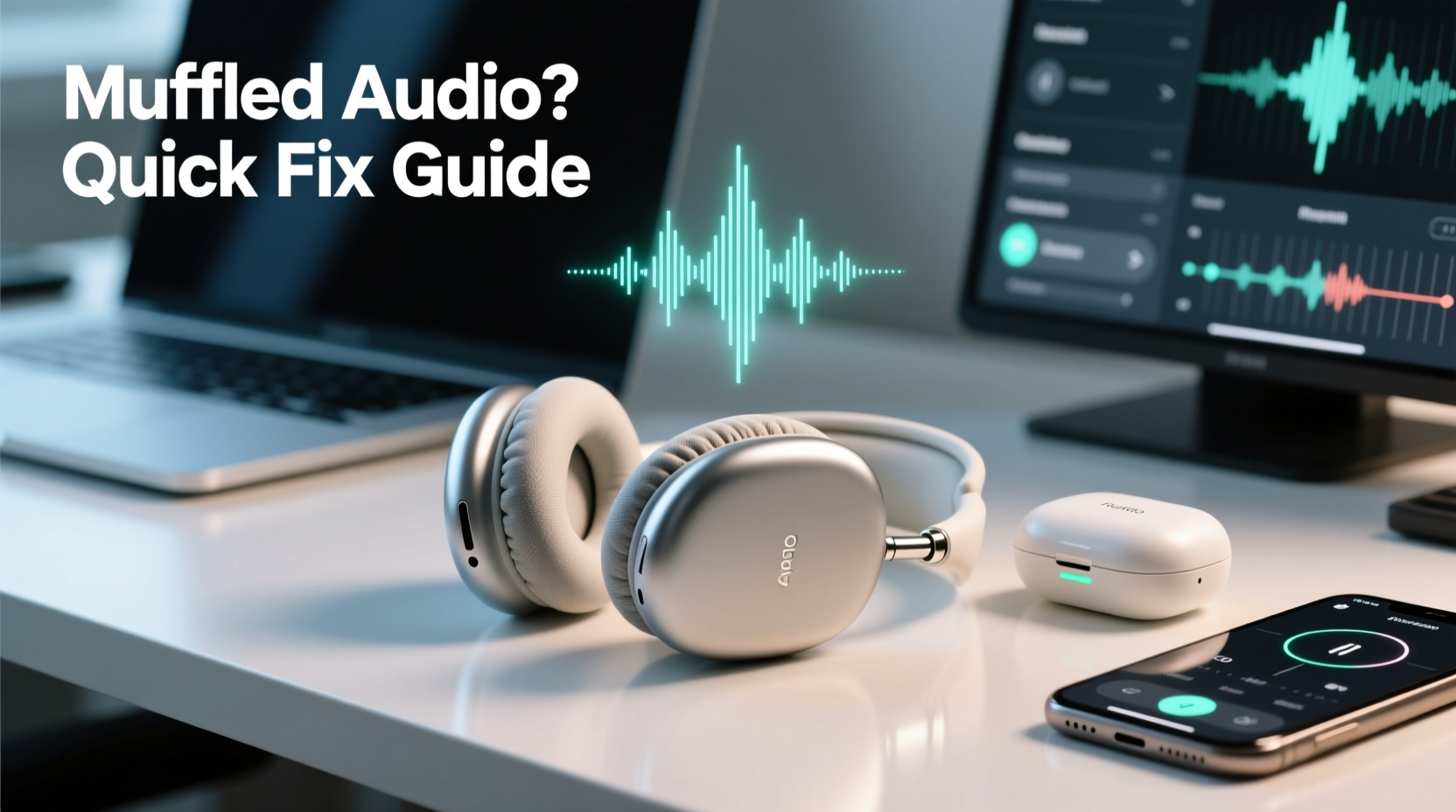 why do my headphones sound muffled and how to fix audio quality fast