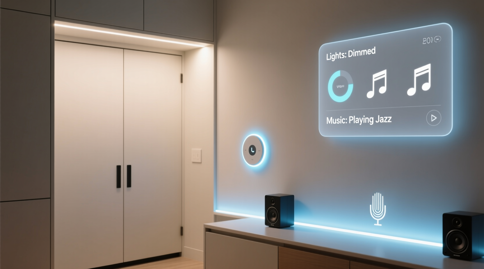 closet organization tips with voice control