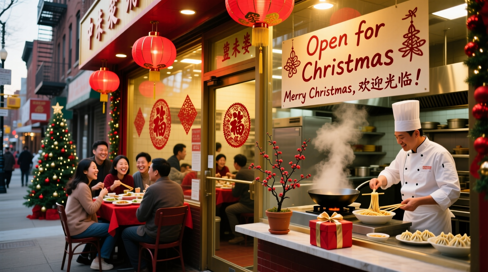 what chinese restaurants are open on christmas day