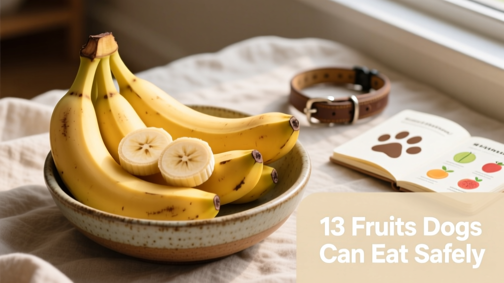 Sliced bananas arranged in a ceramic bowl