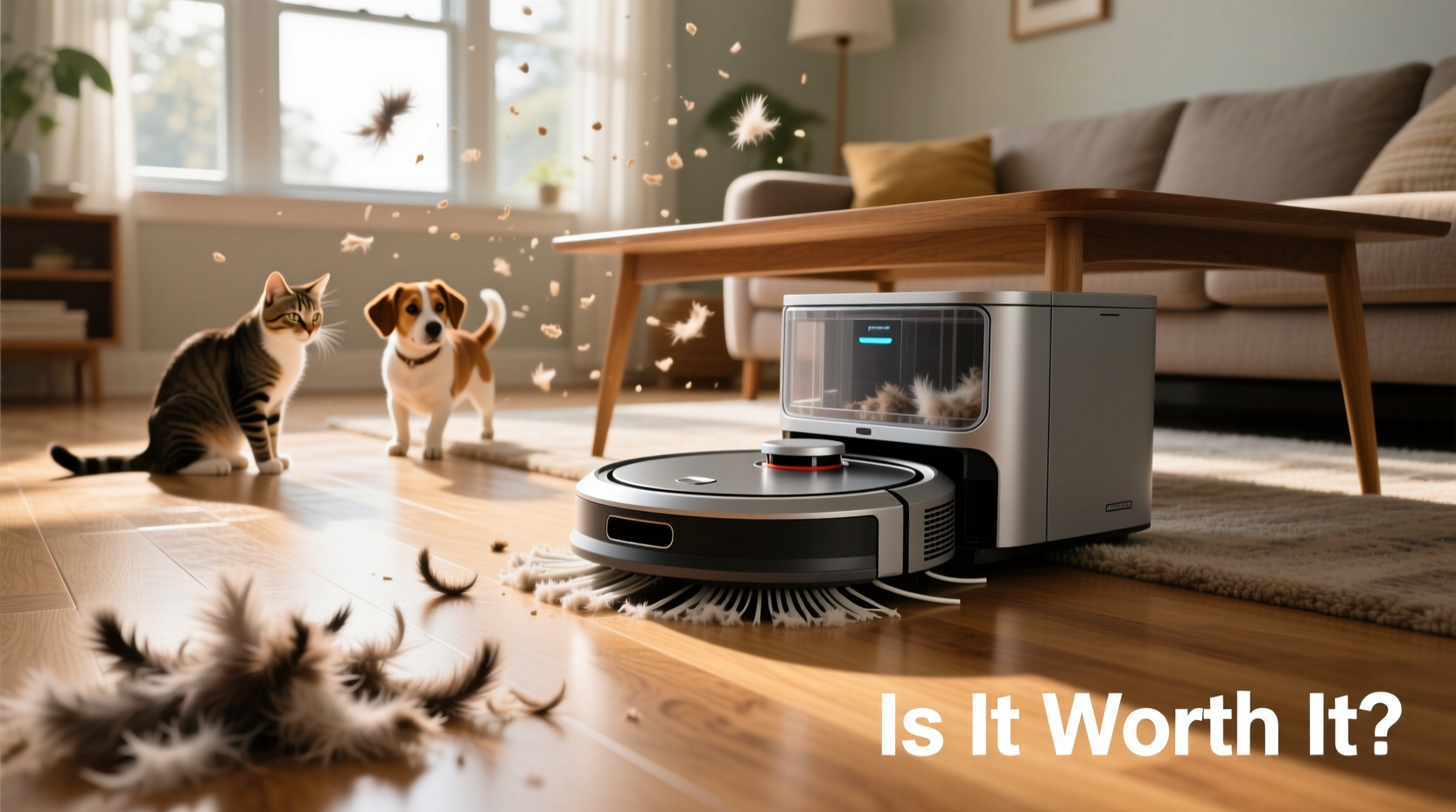 is a robot vacuum worth it if you have pets or just another dust collector
