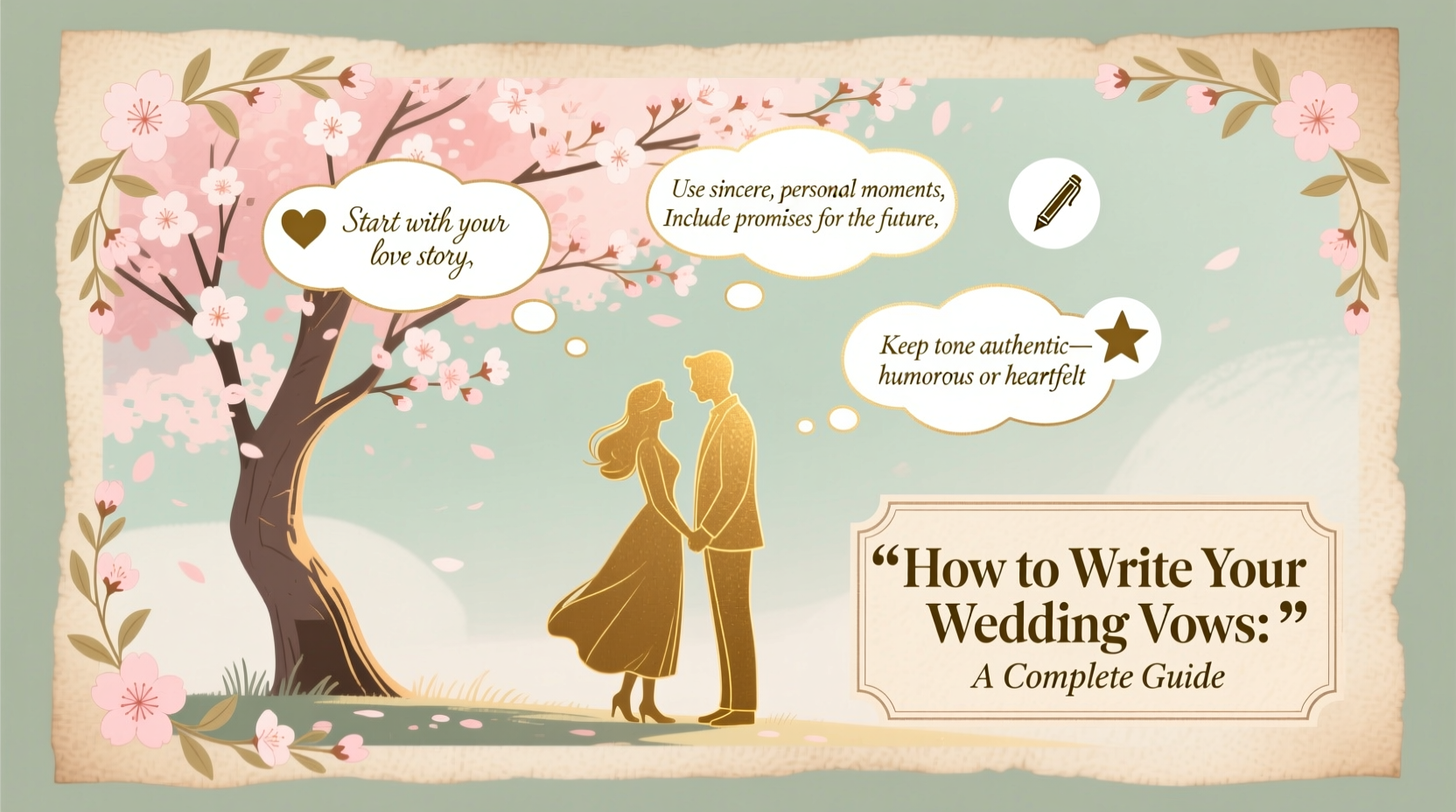 how to write your wedding vows