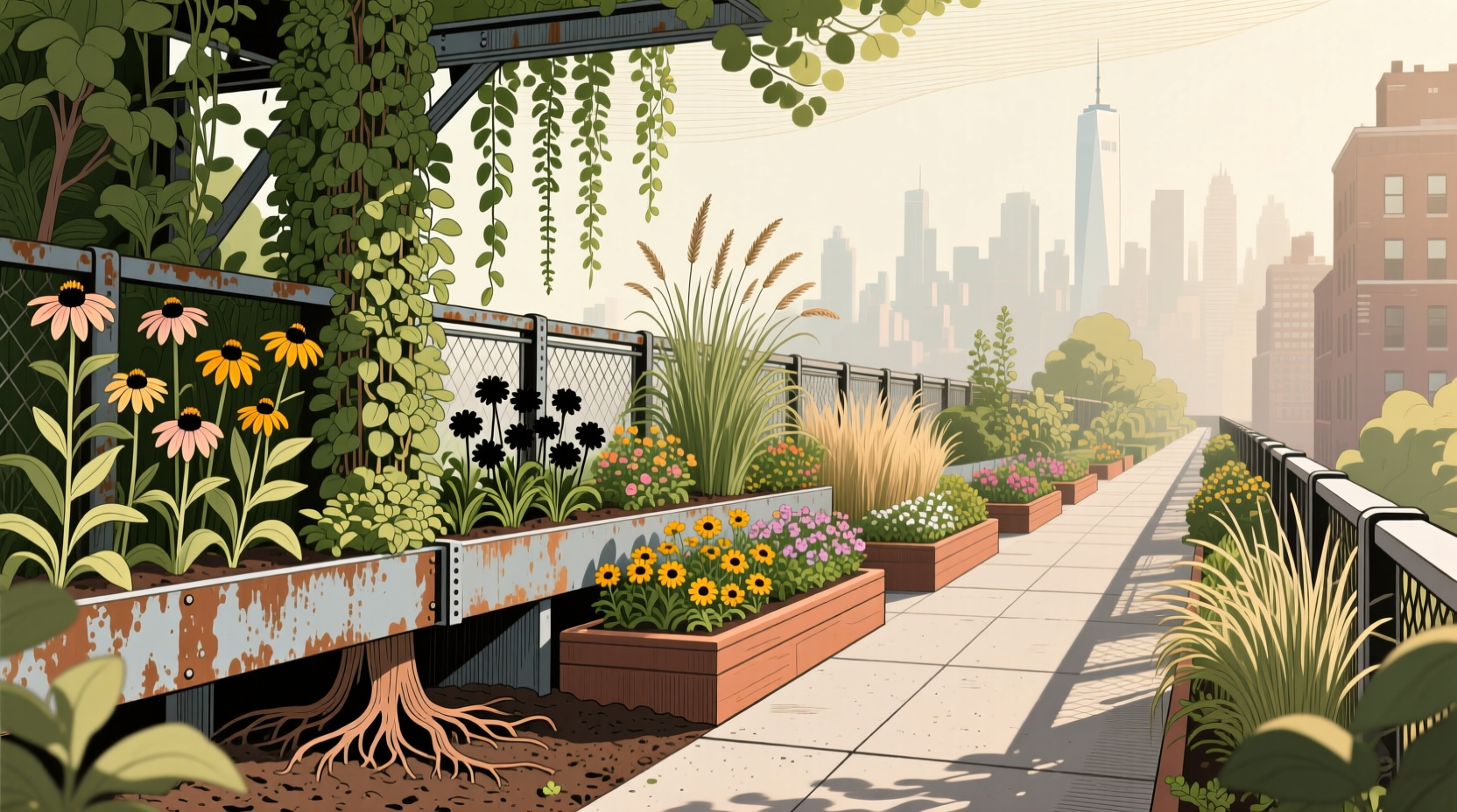 a gardeners guide new york high line