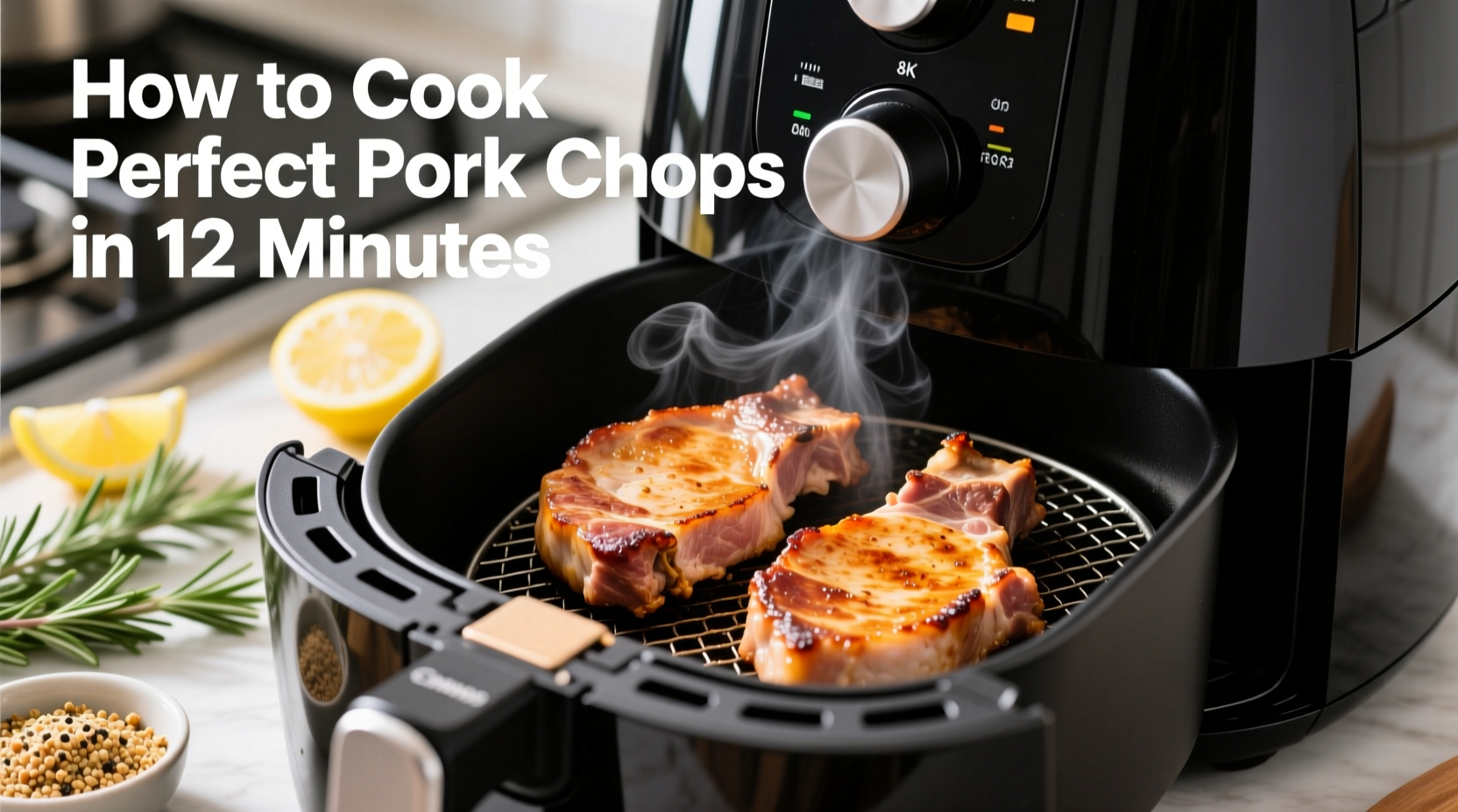 how to cook pork chops in an air fryer