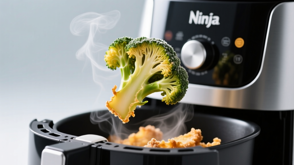 Crispy Frozen Broccoli in Ninja Air Fryer