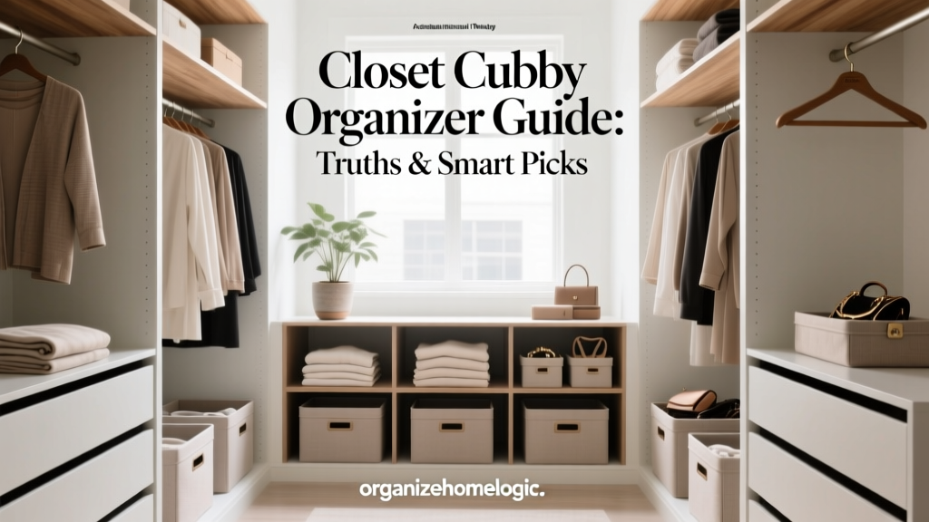 Closet Cubby Organizer Guide: Truths & Smart Picks