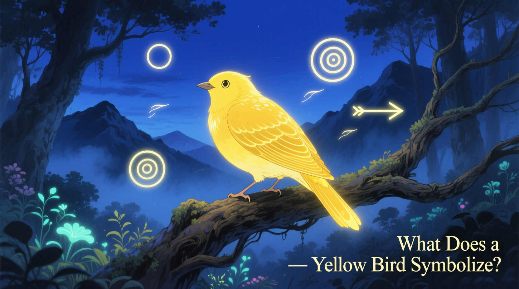 What Does a Yellow Bird Symbolize?