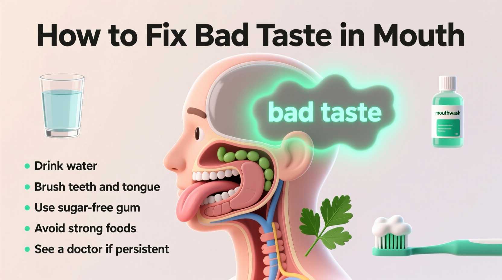 How to Fix Bad Taste in Mouth: 7 Science-Backed Solutions