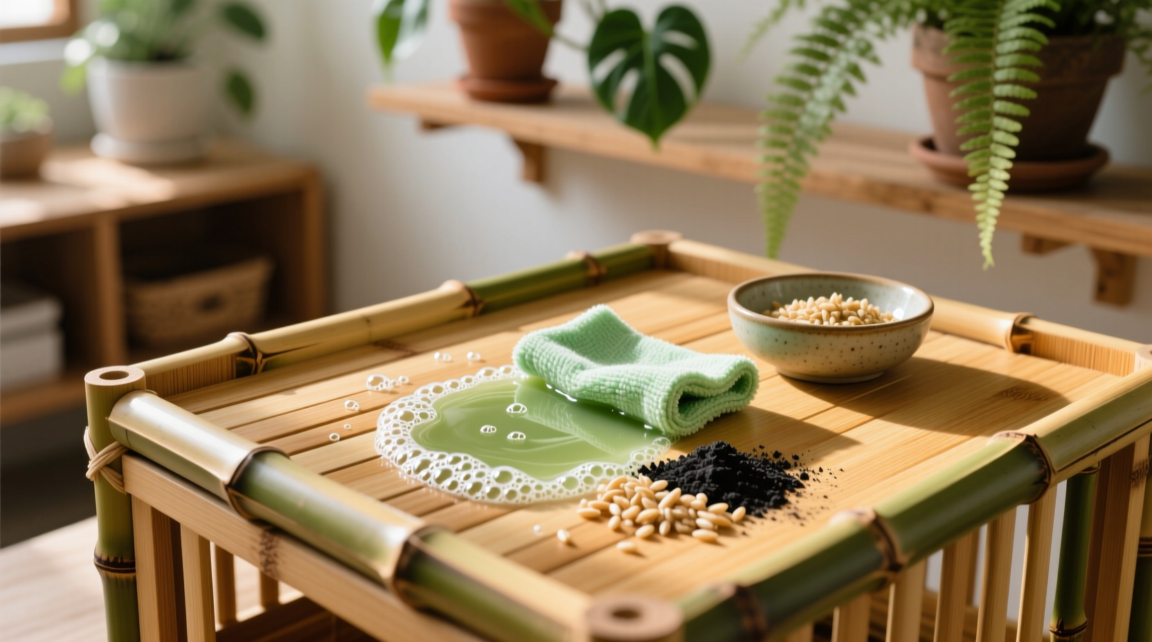 eco friendly cleaning tips for bamboo pet crates