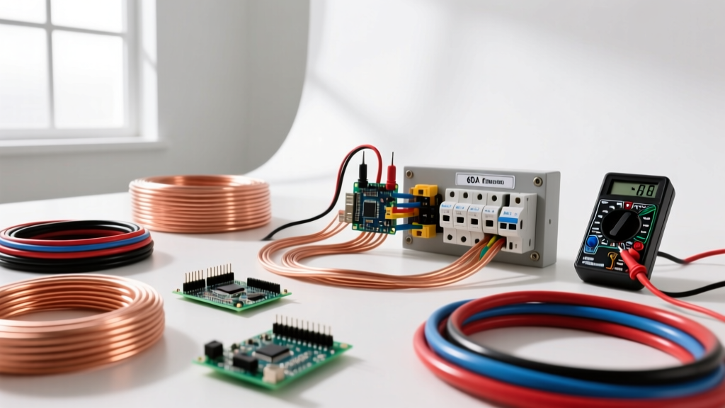 What Size Wire for 60 Amps: AWG, Breaker, and Voltage Drop Guide
