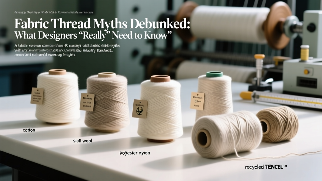 Fabric Thread Myths Debunked: What Designers *Really* Need to Know