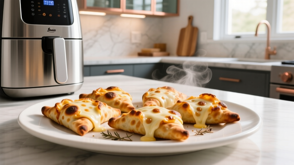 Air Fryer Pizza Pockets: Crispy, Cheesy & Oil-Free