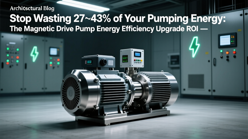 Magnetic Drive Pump Energy Savings & ROI Guide