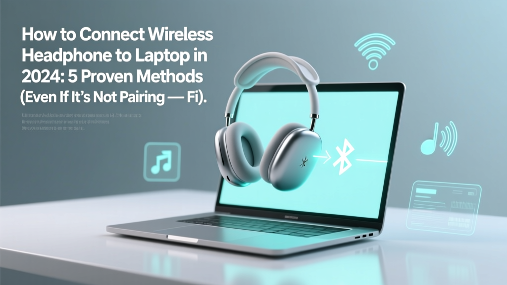 Wireless Headphones to Laptop: 5 Fixes (2026)