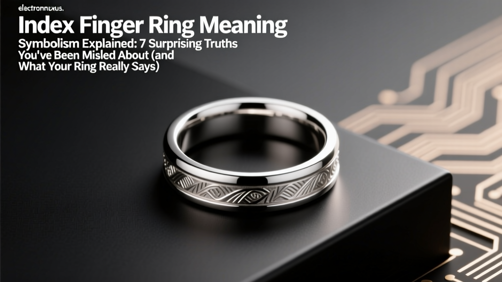 Index Finger Ring Meaning Symbolism Explained: 7 Surprising Truths You’ve Been Misled About (and What Your Ring Really Says)