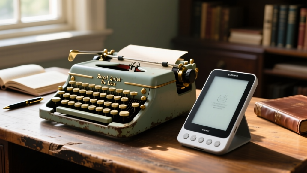 The Ernest Hemingway Typewriter vs Modern E-Ink Writers: When to Switch