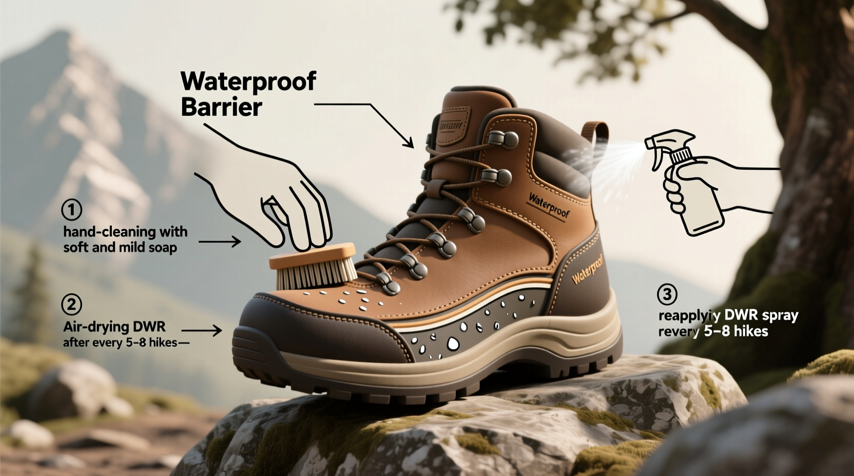 does washing hiking boots void waterproof warranties