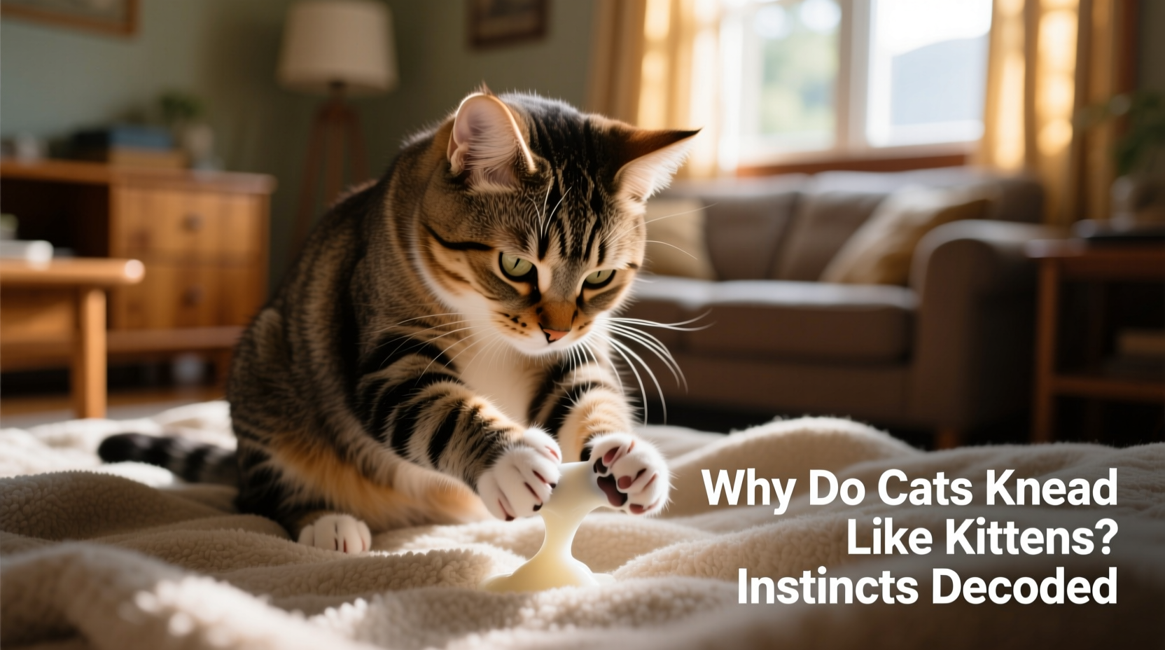 why do cats knead like kittens instincts decoded