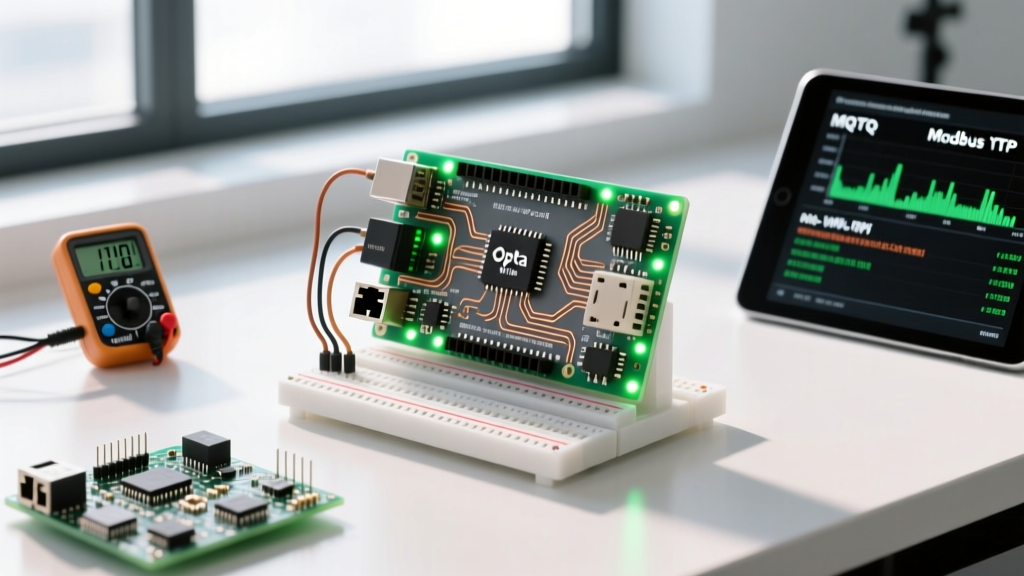 Mastering Industrial Protocols with the Arduino Opta WiFi