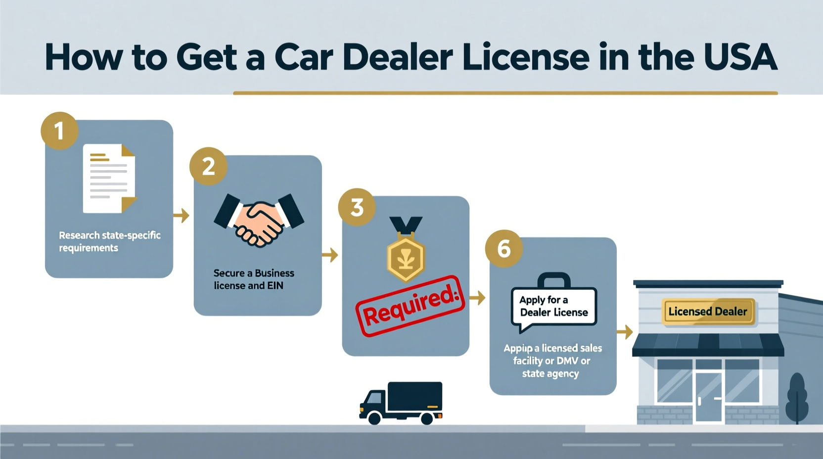 how can i get car dealer license