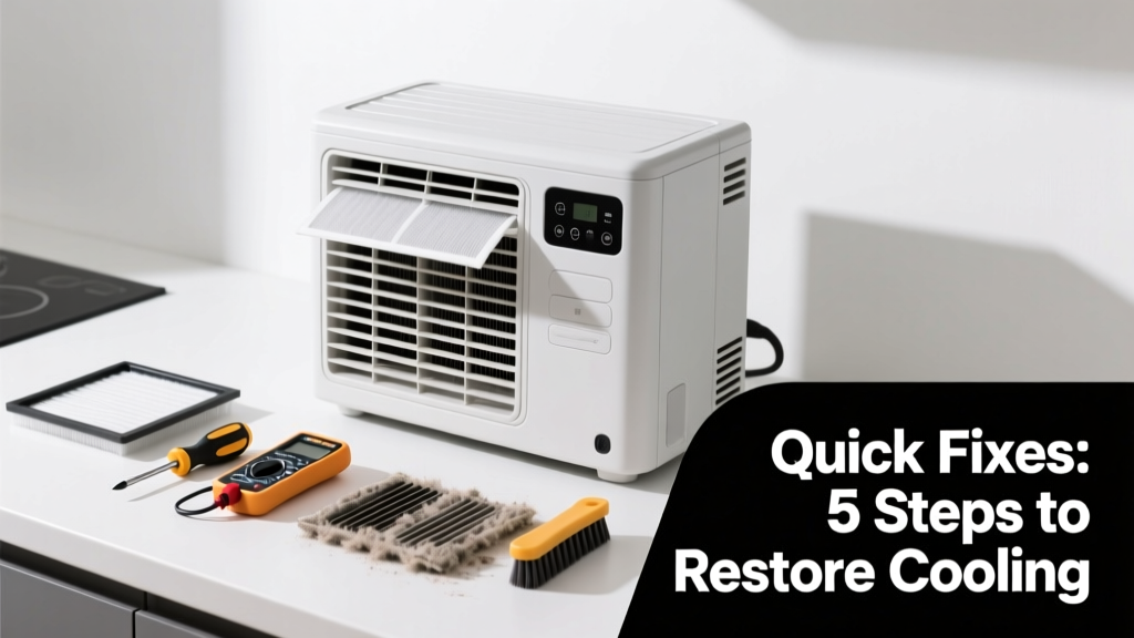 Portable AC Not Cooling in Kitchen: Quick Fixes