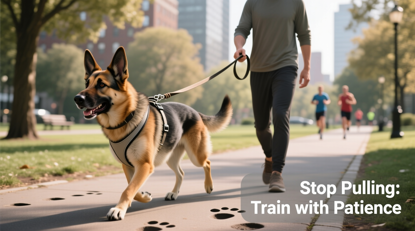 how to train a stubborn dog to stop pulling on the leash during walks