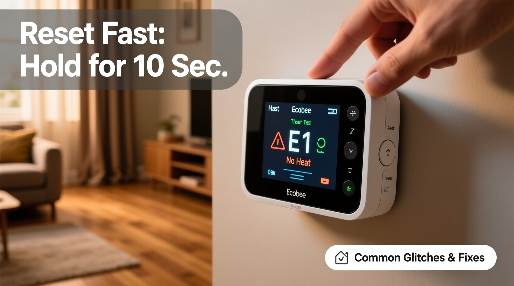 why is my smart thermostat acting up common glitches and how to reset it fast