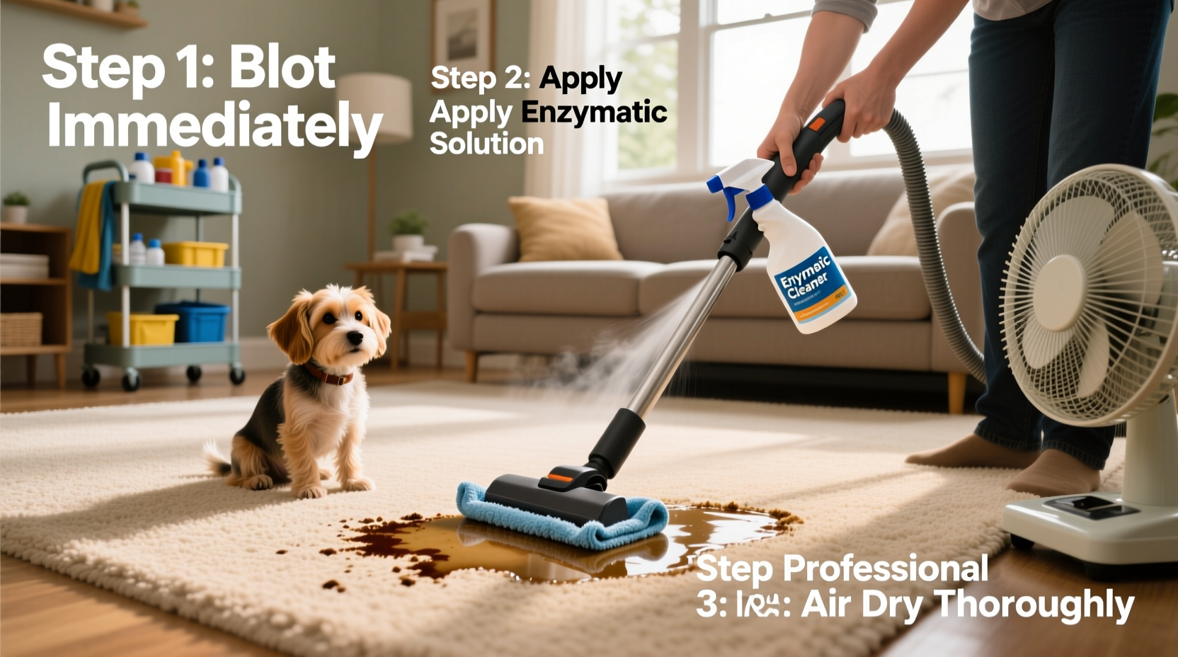 how to get rid of pet urine odor from carpets permanently