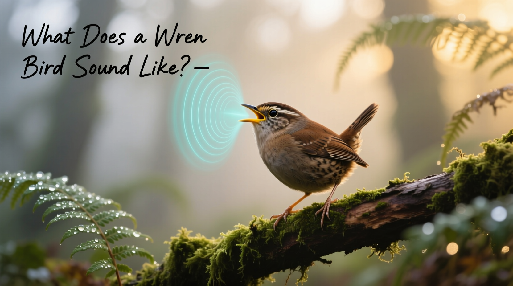 what does a wren bird sound like
