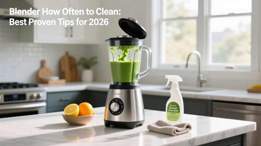 Blender How Often to Clean: Best Proven Tips for 2026