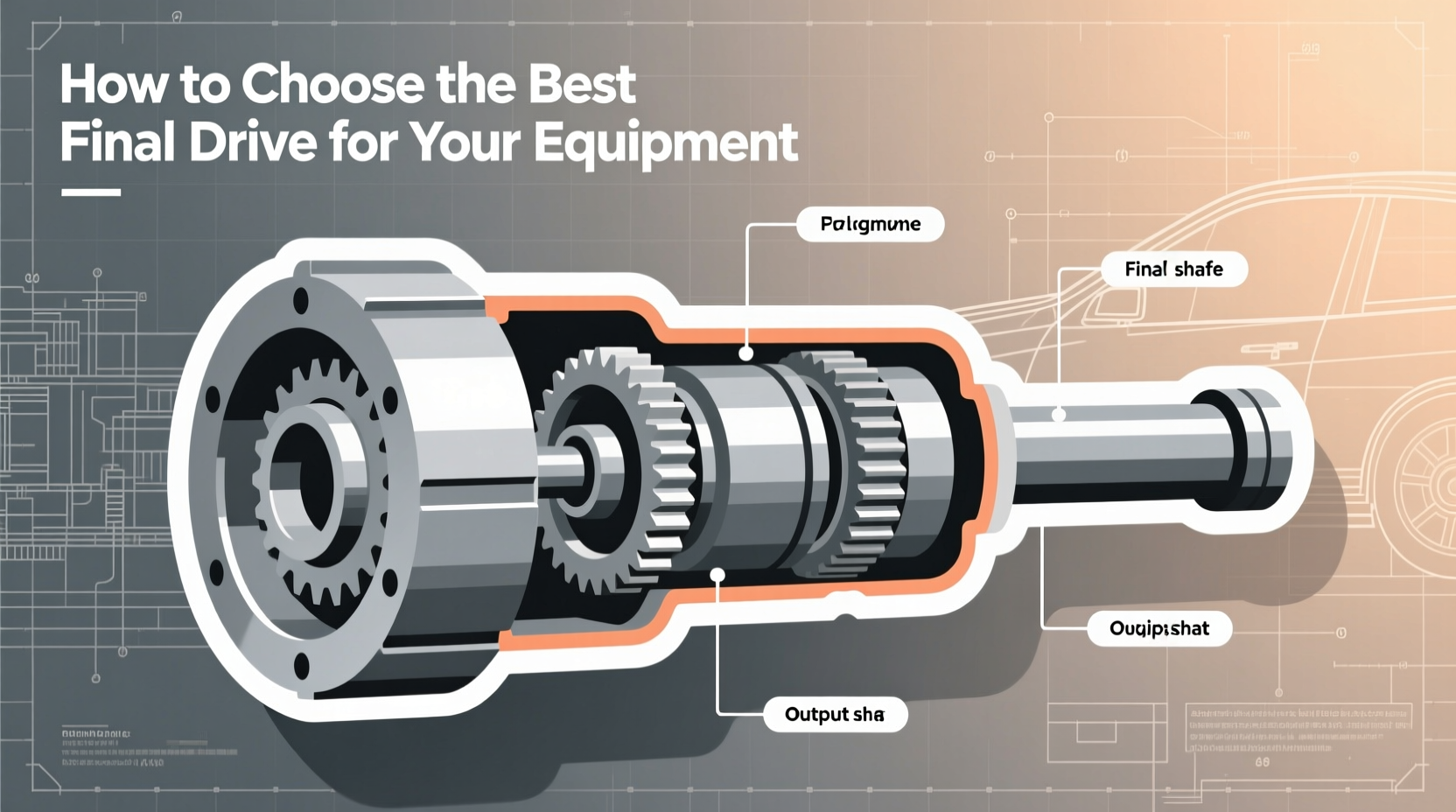 How to Choose the Best Final Drive for Your Equipment