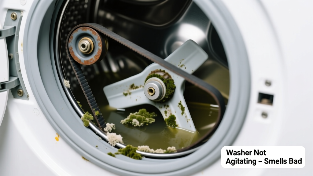Washer Not Agitating & Smells Bad: Quick Diagnosis
