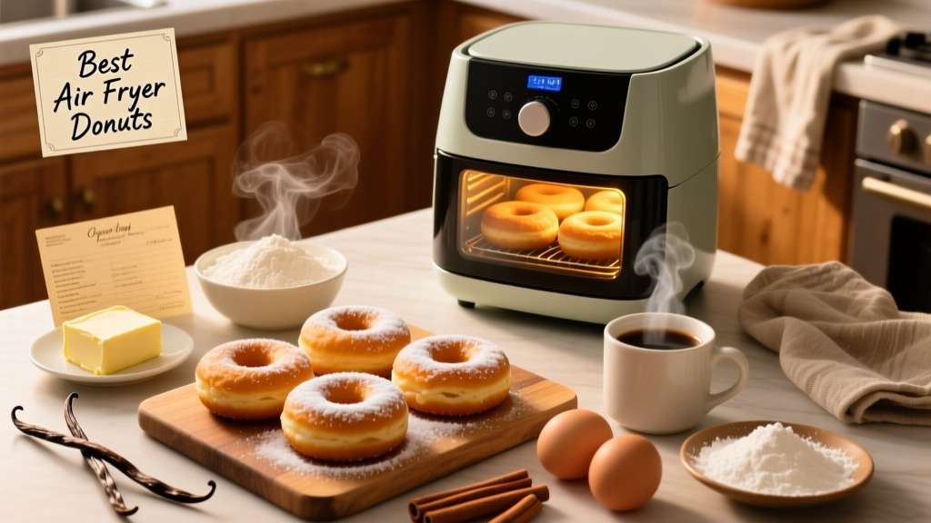Best Air Fryer Donuts Recipe (Crispy & Light!)