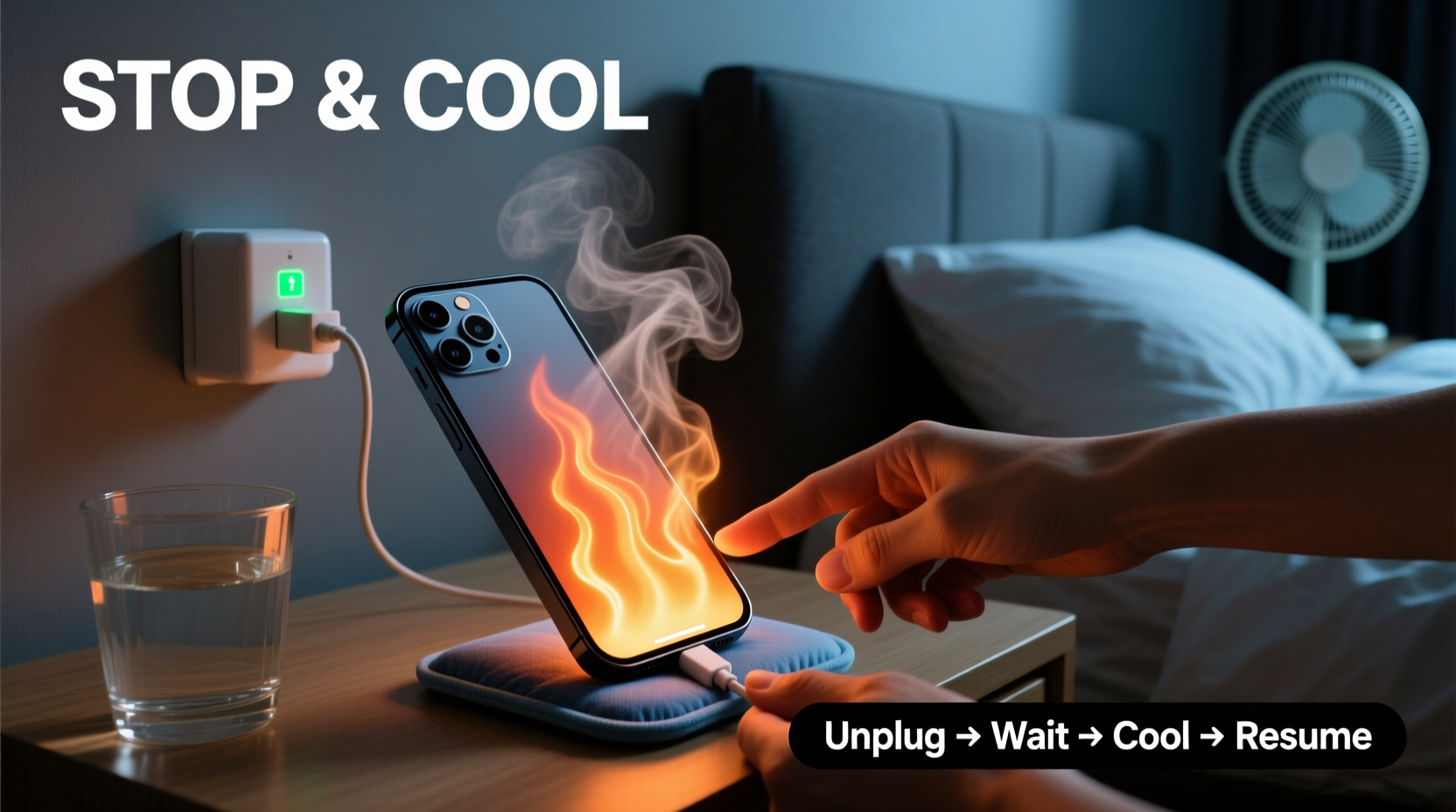 phone overheating while charging causes and how to cool it down safely