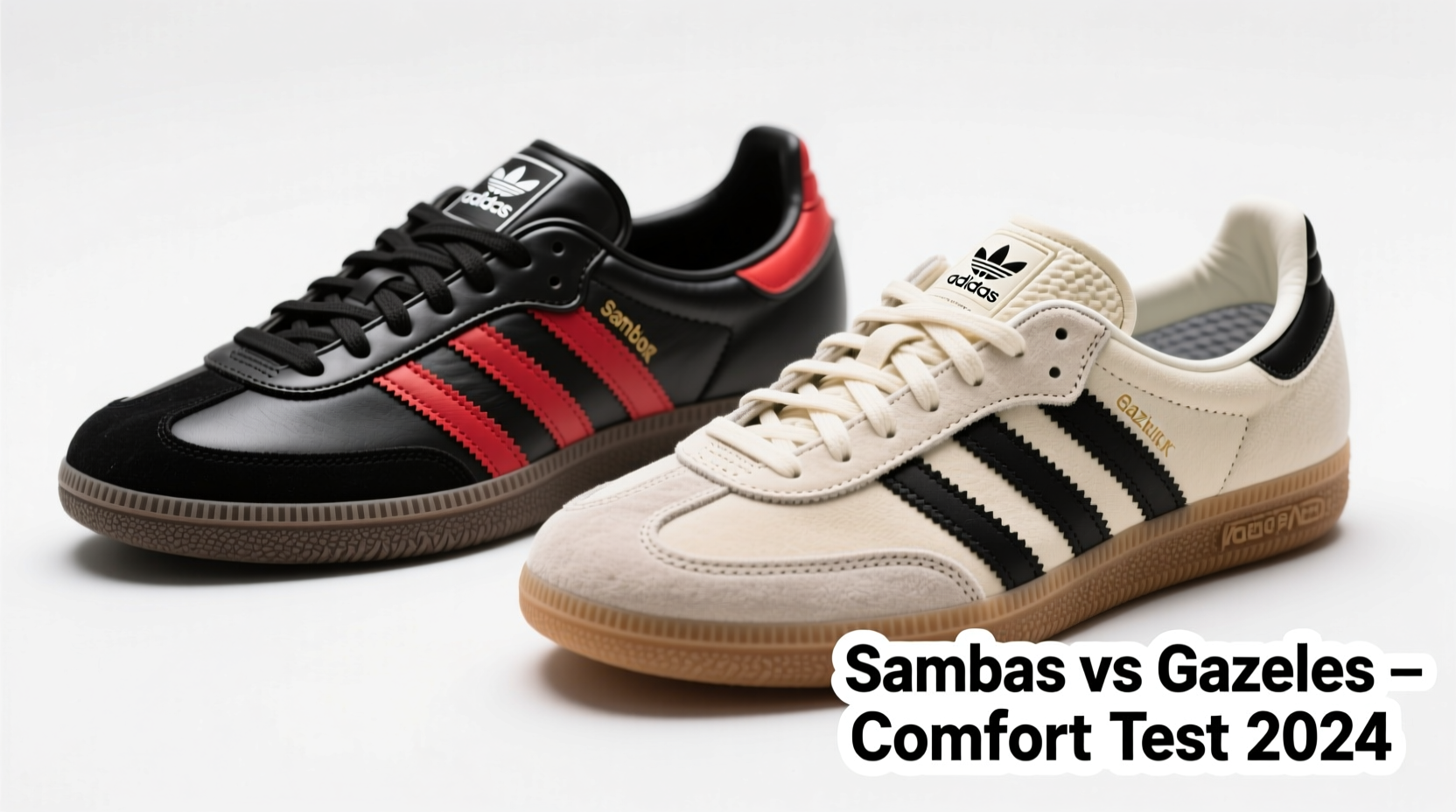 sambas vs gazelles which adidas retro style is more comfortable for walking