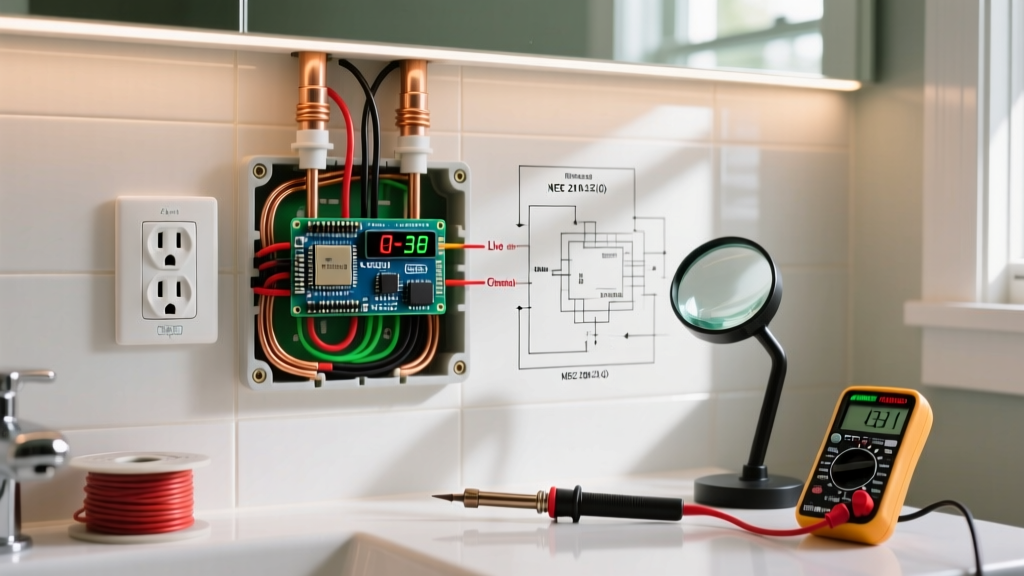 Electrical Code for Bathroom Outlets: NEC Rules & Wiring Guide