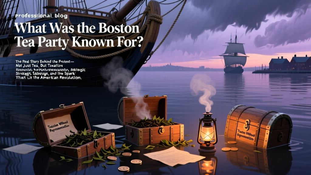 Boston Tea Party: Taxation Without Representation
