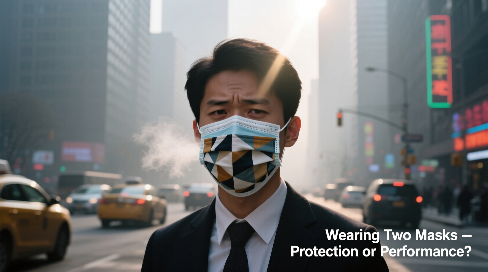 Is Wearing Two Masks Better For Pollution Or Just Uncomfortable Theater