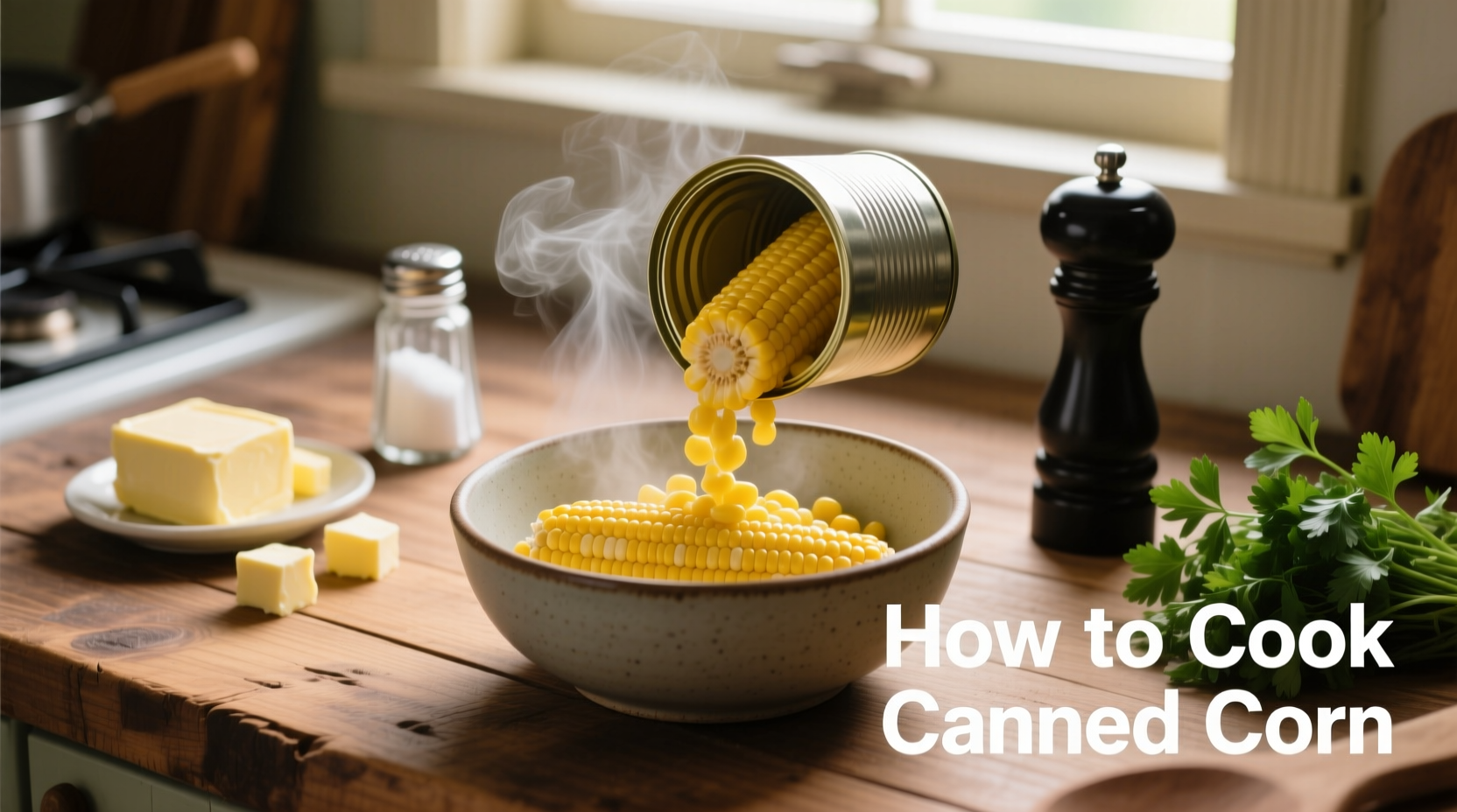 how do you cook corn in a can