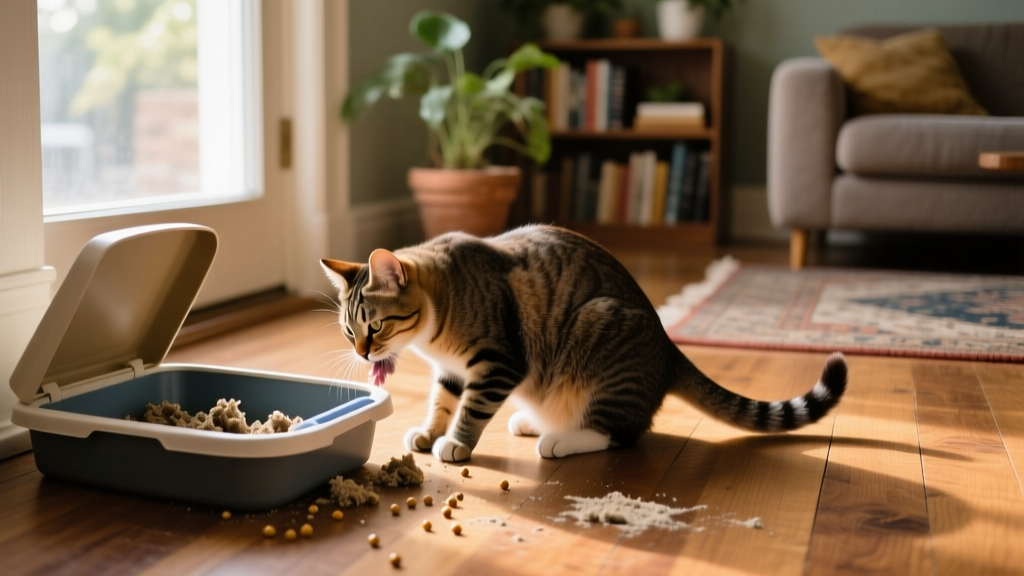 My Cat’s Pooping Outside the Litter Box–What Do I Do?