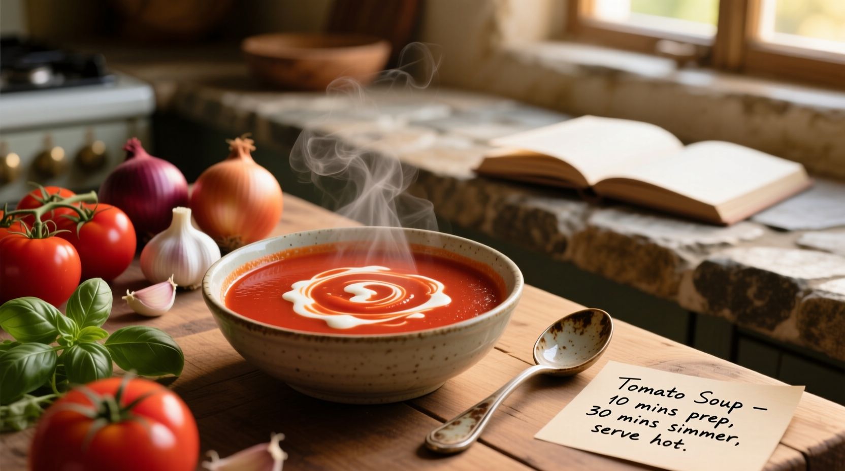 Perfect Homemade Tomato Soup Recipe in 45 Minutes
