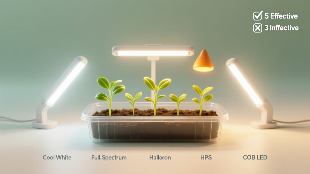 Best Indoor Seed Starting Lights (2026)
