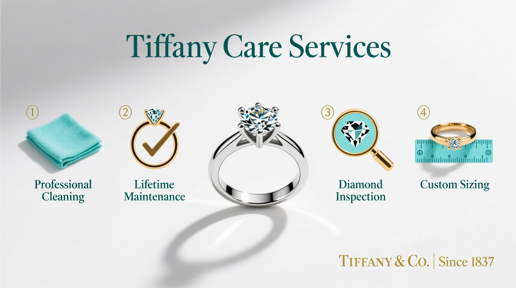 what care services do you offer for my tiffany engagement ring