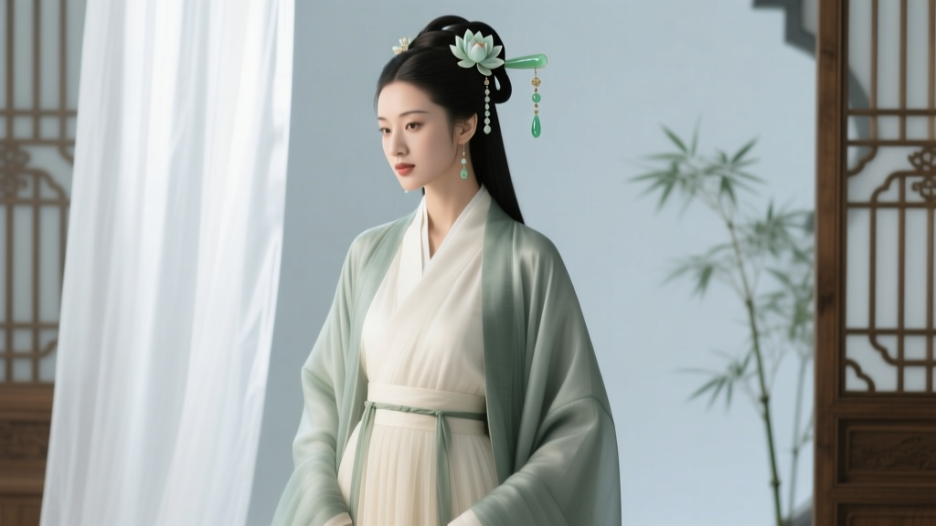 Ming Dynasty Hanfu and Jade Hair Accessories Guide
